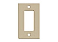 Hubbell Wiring PHPS6AL ALMOND PAINTED STEEL 6 GANG RECTANGULAR