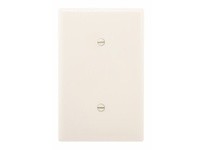 Cooper Eaton PJ14A Wallplate 1G Blank Strap Mount Mid AL