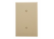 Cooper Eaton PJ14V Wallplate 1G Blank Strap Mount Mid Ivory | Quality Supplies
