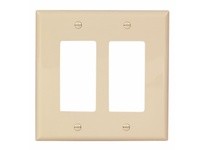 Cooper Eaton PJ262V Wallplate 2G Decorator Poly Mid Ivory | Buy Now
