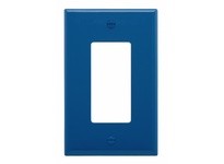 Cooper Eaton PJ26BL Wallplate 1G Decorator Poly Mid BL
