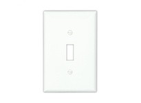 Cooper Eaton PJ2EMRD Wallplate 2G Tog EMERGENCY Poly Mid RD | Industrial Supplies