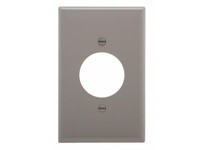 Cooper Eaton PJ720GY Wallplate 1G Single Receptacle | YarinInd