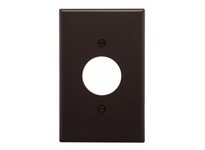 Cooper Eaton PJ7B Wallplate 1G Single Receptacle W/1.4" Hole | Durable & Stylish
