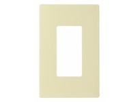 Cooper Eaton PJS26A Wallplate 1G Deco Screwless Poly Mid AL