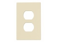 Cooper Eaton PJS8A W.P. 1G DUP. RECEPTACLE SCREWLESS ALMOND