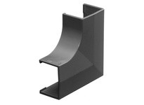 Hubbell Wiring PL1FEBK LANTRAK FLAT ELBOW BLK | YarinInd