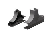 Hubbell Wiring PL1TCBCBK LANTRAK BS+CVR TEE FTG BLK