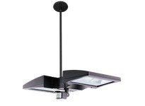 RAB PLED2X26NMS LED Pendant 2 X 26W Neutral + Mini Sensors Bronze