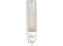 RAB PLT-16-H-835-DIR LED PLC Glass Type A 16W HORI 3500K 1750LM G24Q