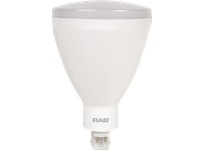 RAB PLT-16-V-850-DIR LED PLC Glass Type A 16W Vert 5000K 1850LM G24Q