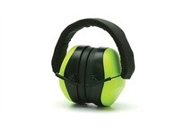 Pyramex PM8031 Hi-Vis Lime Earmuff NRR 26dB Individually PackagedHi-Vis Lime Earmuff NRR 26dB Individually Packaged