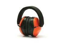 Pyramex PM8041 Type R - Class 2 Hi-Vis Orange Safety Vest Earmuff NRR 26dB Individually PackagedType R - Class 2 Hi-Vis Orange S