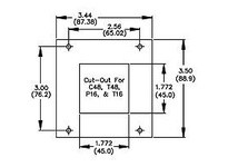 Red Lion Controls PMK3C000 1/16 DIN PANEL FOR BMK3 | YarinInd