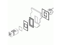 Red Lion Controls PMK6A000 PNL MNT KIT 1/8 TO CUB5