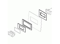 Red Lion Controls PMK70000 PNL MNT KIT1/4 TO 1/16DN