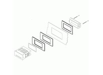 Red Lion Controls PMKA1000 1/8 DIN PANEL MOUNT KIT