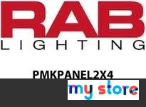 RAB PMKPANEL2X4 PANEL 2X4 PENDANT MOUNT KIT WHITE