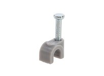 NSI PNC-197G GREY POLYETHYLENE NAIL CLIP W-.197 H-.299
