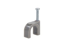 NSI PNC-391G GREY POLYETHYLENE NAIL CLIP W-.391 H-.528