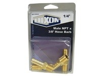 Dixon PND-1020604C Male NPTF x 3/8" Hose Barb - Retail Packaged