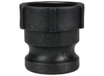 Dixon PPA50 Glass-Filled Polypropylene Cam & Groove Type A Adapter x Female NPT