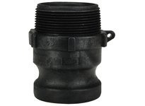 Dixon PPF50 Glass-Filled Polypropylene Cam & Groove Type F Adapter x Male NPT