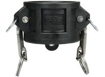 Dixon PPH75 Glass-Filled Polypropylene Cam & Groove Type H Dust Cap | Durable Industrial Solution