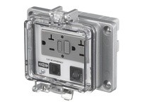 Hubbell Wiring PR205EDB9B PANELSAFE 20A GFCI CAT 5E DB9 | Industrial Supplies