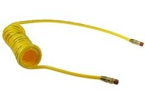 Coilhose PR316-15B-Y Flexcoil 3/16" ID x 15' 1/4" MPT Swivel Reusable Yellow | Industrial Supplies