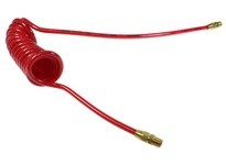 Coilhose PR38-10-R Flexcoil 3/8" ID x 10' 3/8" MPT Rigid Reusable Red | Industrial Supplies