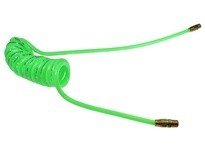 Coilhose PR38-154-G Flexcoil 3/8" ID x 15' 1/4" MPT Rigid Reusable Green