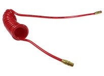 Coilhose PR38-304A-R Flexcoil 3/8" ID x 30' 1/4" MPT Swivel x Rigid Red