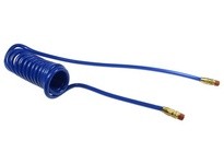 Coilhose PR516-204B-B Flexcoil 5/16" ID x 20' 1/4" MPT Swivel | Durable Dark Blue