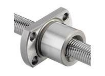 Thomson Linear PRM1404 Ball Nut & Screw Assembly, PRM Style, 14 mm X 4 mm, Non-Preloaded, RH, 52 µm/300mm Lead Accuracy, Flange,