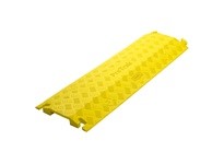 Hubbell Wiring PROTRK140Y PROTRAKDROPOVERSGL 4" Wide Channel Yellow | YarinInd