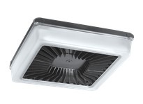 RAB PRT70 GARAGE LIGHTS 9161 LUMENS DIM PORTO XL 18 INCHES 70W 5000K LED 120V-277V POLYCARBONATE LENS BRONZE