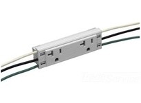 Hubbell Wiring PT20R2OWTR PLUGTRAK 20A Tamper Duplex | YarinInd