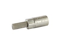 NSI PT750 BI METALLIC PIN TERMINAL 750 MCM WIRE SIZE 500 MCM TIN PLATED STRANDED COOPER PIN