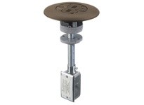 Hubbell Wiring PT7FSDBRA FLUSH FRPT W/20A DUP/TELE/DATA BR