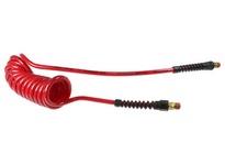 Coilhose PU38-10B-R Flexcoil 3/8" ID x 10' 3/8" MPT Swivel Red