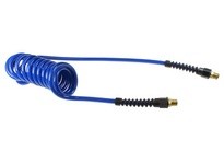 Coilhose PU38-304-B Flexcoil 3/8" ID x 30' 1/4" MPT Rigid Dark Blue