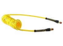 Coilhose PU516-25B-Y Flexcoil 5/16" ID x 25' 3/8" MPT Swivel Yellow