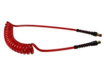 Coilhose PUE14-10A-TR Flexeel Coil 1/4" ID x 10' | Transparent Red