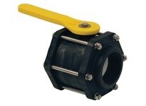 Dixon PVFP400 Polypropylene 8-Bolt Ball Valve | Durable Industrial Valve
