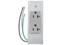 Hubbell Wiring PWFB10MPDR20GRY DR20GRYP2 W/ PLATE | YarinInd