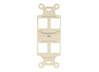 Hubbell Wiring Q106AL STYLELINE DUPLEX OUTLET FRAME | YarinInd