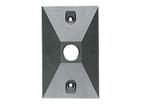 RAB R14-1A Weatherproof Cover Rectangular 1 Hole Bronze | Durable & Reliable