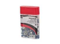 NSI Industries R16-10-P MT-MINITERMS 16-14 AWG BARE RING TERMINAL #10 STUD 100 PC. PRO PACK