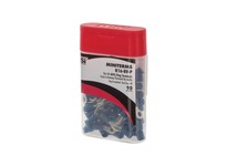 NSI Industries R16-8V-P MT-MINITERMS 16-14 AWG VINYL INSULATED RING TERMINAL #8 STUD 90 PC. PRO PACK